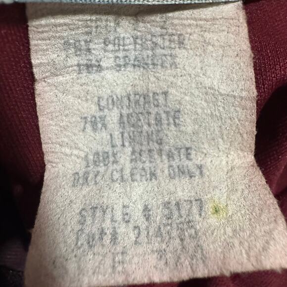 Y2K STEPPIN OUT Whimsigoth Fairy Grunge Burgundy Halter Dress in Sz 3/4 - Picture 7 of 8